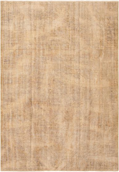 Turkish Antalya Vintage 5'11" x 9'7" Hand-knotted Wool Rug 