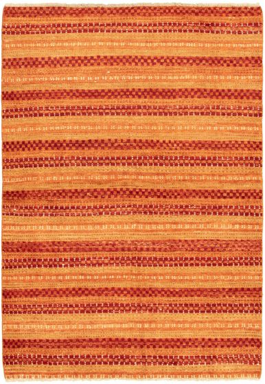 Pakistani Peshawar Ziegler 4'3" x 6'4" Hand-knotted Wool Rug 