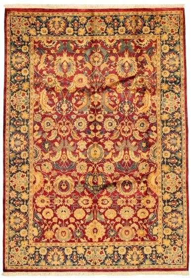 Pakistani Pako Persian 18 Of 20 6'2" x 9'0" Hand-knotted Wool Rug 