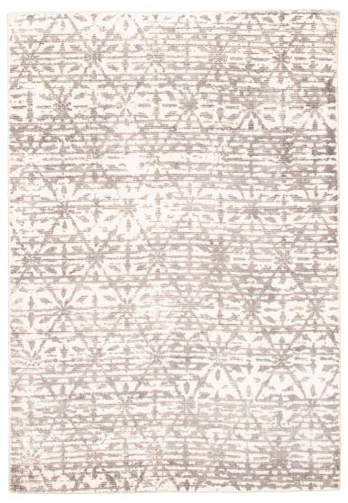 Indian Galleria 5'3" x 7'7" Hand Loomed Viscose Rug 