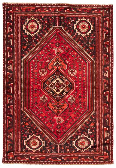 Persian Style 6'9" x 9'10" Hand-knotted Wool Rug 