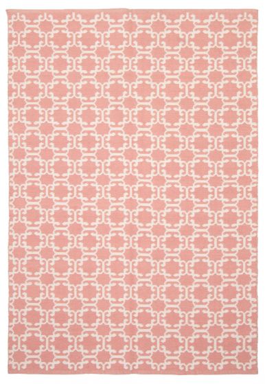 Indian Nevada 5'0" x 7'5" Flat-Weave Wool Kilim 