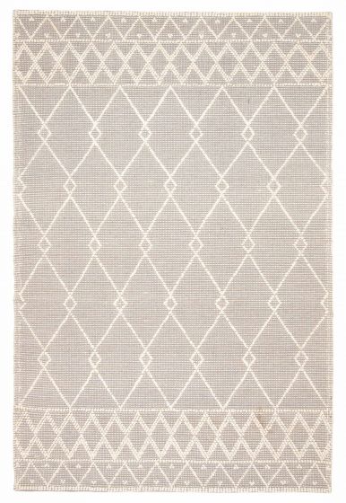 Indian Sienna 6'0" x 9'0" Braid weave Wool Rug 