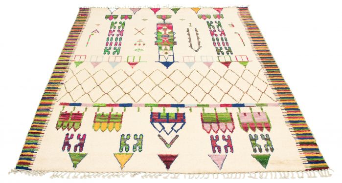 Pakistani Marrakech 7'11" x 10'5" Hand-knotted Wool Rug 