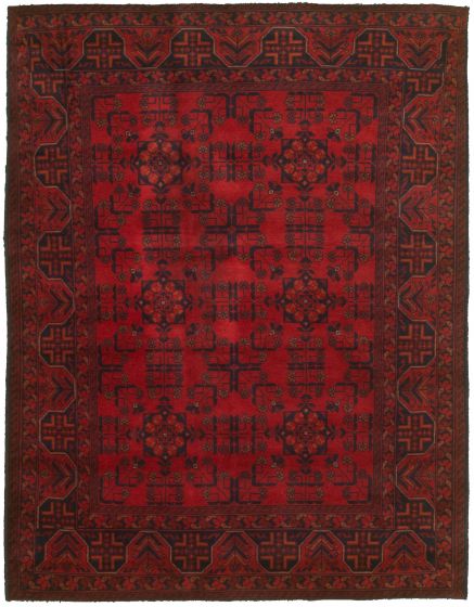 Afghan Finest Khal Mohammadi 4'10" x 6'6" Hand-knotted Wool Rug 