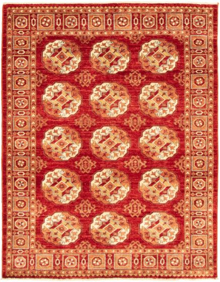 Tapis peshawar ziegler 4'5" x 5'9" en laine