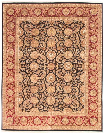 Indian Finest Agra Jaipur 11'10" x 14'11" Hand-knotted Wool Rug 