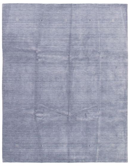Indo Gabbeh 9'4" x 11'10" Hand Loomed Wool Rug 