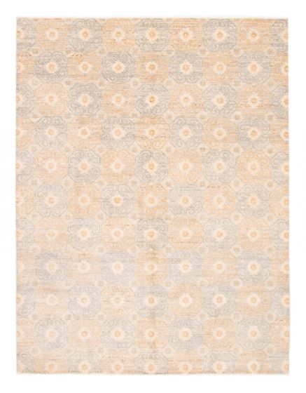 Indian Mystique 9'2" x 12'0" Hand-knotted Wool Rug 