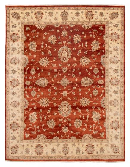 Indian Jamshidpour 7'10" x 10'0" Hand-knotted Wool Rug 