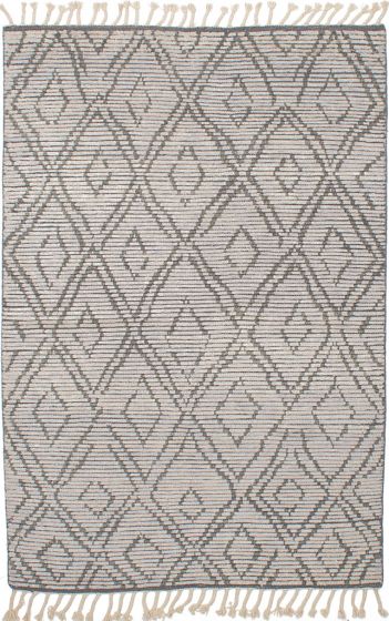 Indian Mystique 5'3" x 7'10" Hand-knotted Wool Rug 