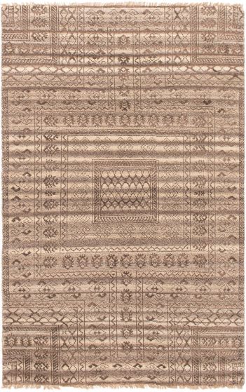 Indian Eternity 4'11" x 7'10" Hand-knotted Wool Rug 