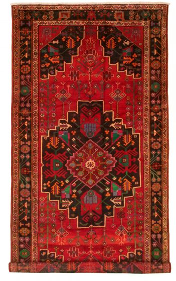 Persian Style 5'5" x 10'11" Hand-knotted Wool Rug 