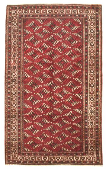 Russia Shiravan Bokhara 5'6" x 8'11" Hand-knotted Wool Rug 