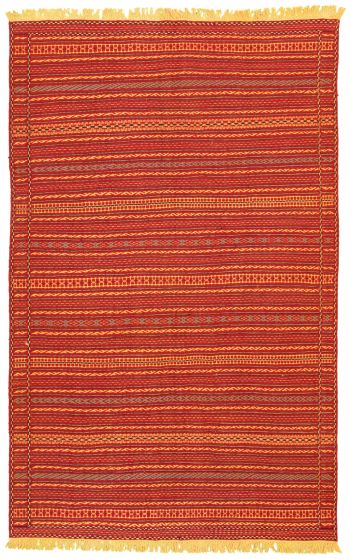 Turkish Ottoman Kashkoli 6'2" x 9'7" Flat-Weave Wool Tapestry Kilim 
