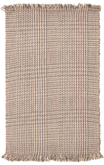 Indian Sienna 5'3" x 8'2" Hand Tufted Wool Rug 