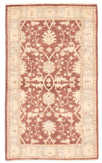 Afghan Chobi Finest 2'9" x 4'9" Hand-knotted Wool Rug 