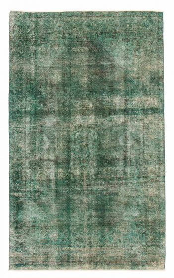 Turkish Color Transition 6'0" x 10'0" Hand-knotted Wool Rug 