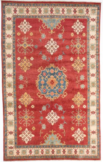 Afghan Finest Ghazni 7'3" x 11'8" Hand-knotted Wool Rug 