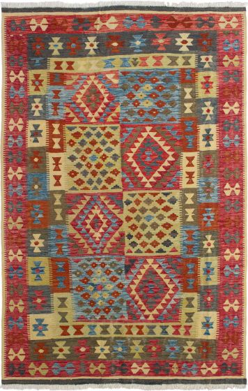 Kilim sivas 6'2" x 9'10" en laine