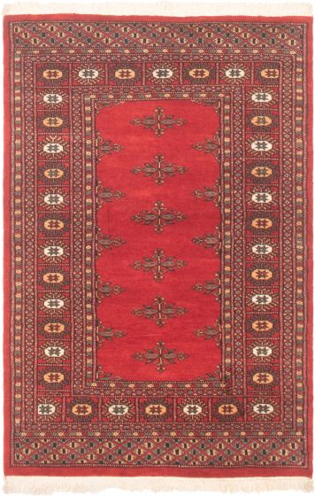 Tapis peshawar bokhara 3'1" x 4'11" en laine