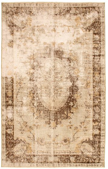Tapis melis vintage 5'6" x 9'3" en laine