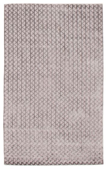 Indian Shimmer Hudson 5'0" x 8'0" Hand-knotted Silk Rug 