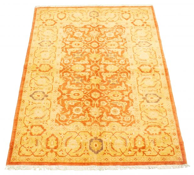 Afghan Chobi Finest 6'2" x 9'2" Hand-knotted Wool Rug 