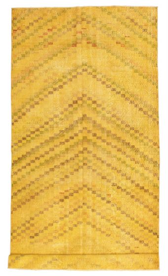 Tapis melis vintage 5'3" x 10'8" en laine