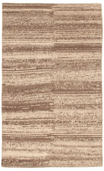 Indian Tangier 4'10" x 8'1" Hand-knotted Wool Rug 