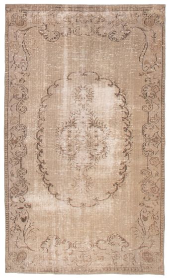Turkish Color Transition 4'9" x 8'0" Hand-knotted Wool Rug 