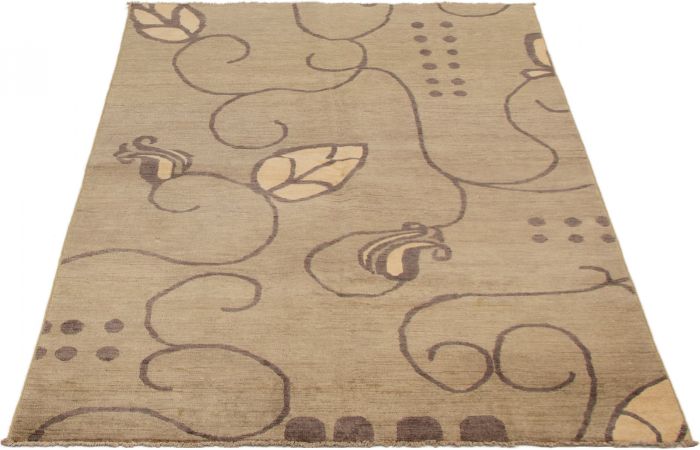 Afghan Finest Ziegler Chobi 5'5" x 8'4" Hand-knotted Wool Rug 