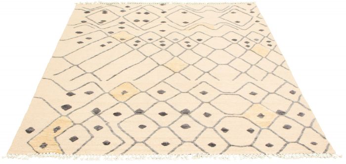 Pakistani Marrakech 8'4" x 9'6" Hand-knotted Wool Rug 