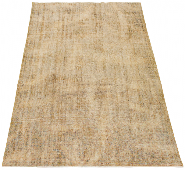 Turkish Antalya Vintage 5'11" x 9'7" Hand-knotted Wool Rug 