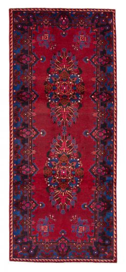 Persian Style 4'11" x 11'4" Hand-knotted Wool Rug 