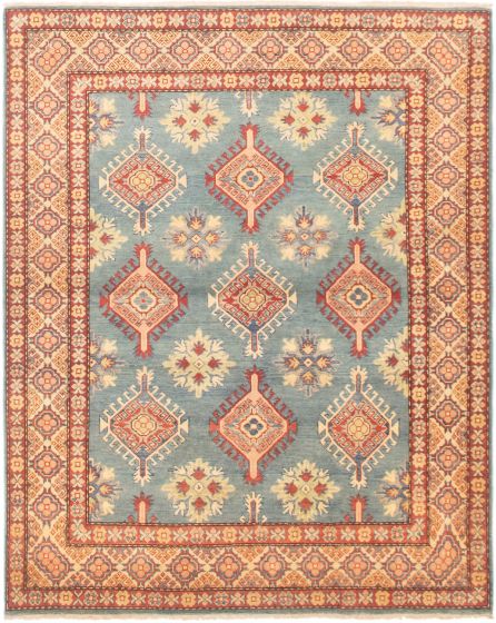 Afghan Finest Ghazni 5'0" x 6'2" Hand-knotted Wool Rug 