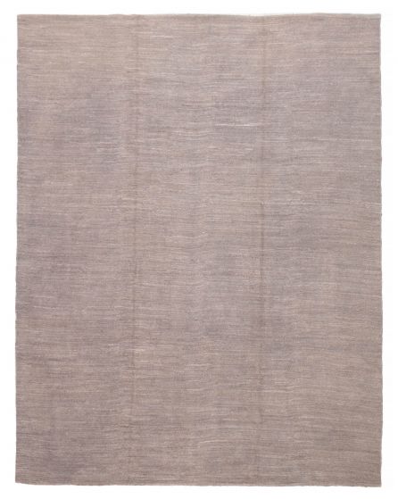 Pakistani Lahor Finest 9'11" x 12'2" Flat-Weave Wool Tapestry Kilim 