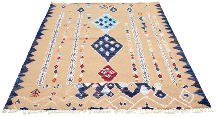 Pakistani Marrakech 7'11" x 10'7" Hand-knotted Wool Rug 