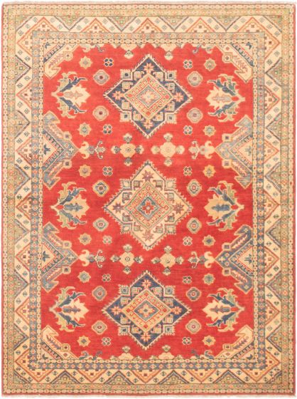 Afghan Finest Ghazni 4'10" x 6'6" Hand-knotted Wool Rug 