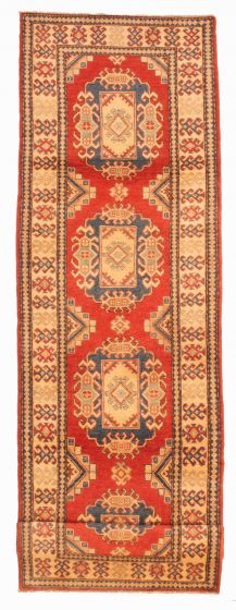 Afghan Finest Ghazni 2'10" x 11'1" Hand-knotted Wool Rug 