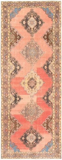 Turkish Anadol Vintage 5'0" x 12'11" Hand-knotted Wool Rug 