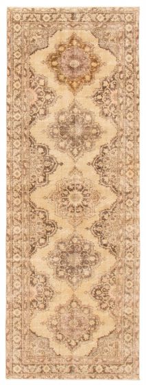 Turkish Anadol Vintage 4'7" x 12'7" Hand-knotted Wool Rug 