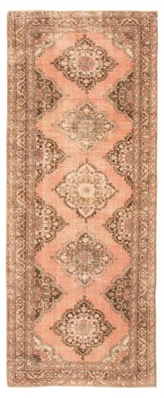 Turkish Anadol Vintage 4'9" x 12'6" Hand-knotted Wool Rug 