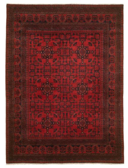 Afghan Finest Khal Mohammadi 4'11" x 6'7" Hand-knotted Wool Rug 