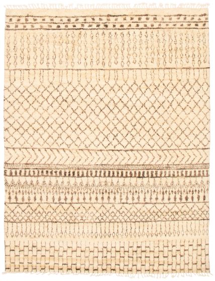 Pakistani Pak Finest Marrakesh 7'7" x 10'0" Hand-knotted Wool Rug 