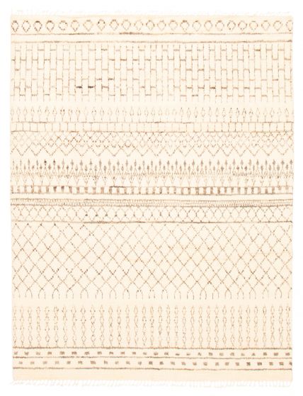 Pakistani Pak Finest Marrakesh 7'10" x 10'0" Hand-knotted Wool Rug 