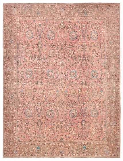 Persian Style 9'11" x 13'3" Hand-knotted Wool Rug 