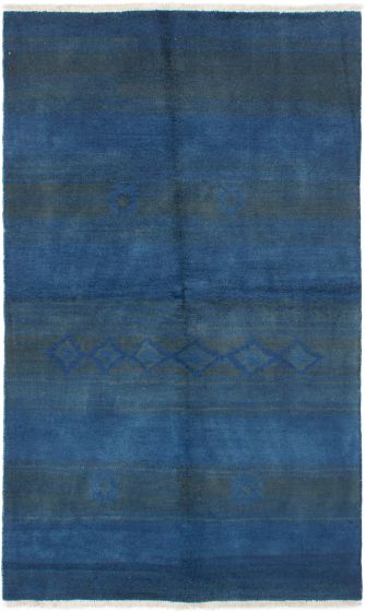 Indian Vibrance 4'9" x 7'10" Hand-knotted Wool Rug 