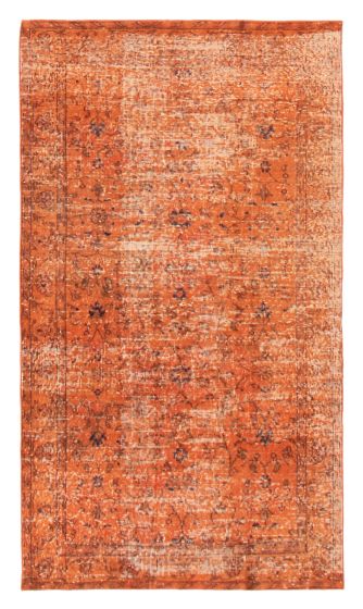 Turkish Color Transition 3'7" x 6'8" Hand-knotted Wool Rug 