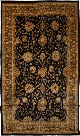 Indian Chobi Twisted 9'10" x 25'2" Hand-knotted Wool Rug 